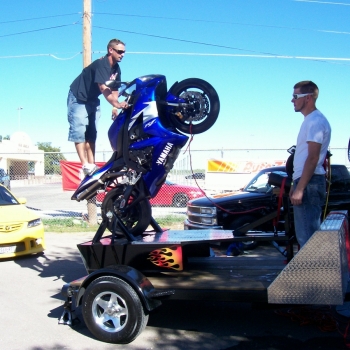 Shakedown 09 Motorcycle wheelie rider